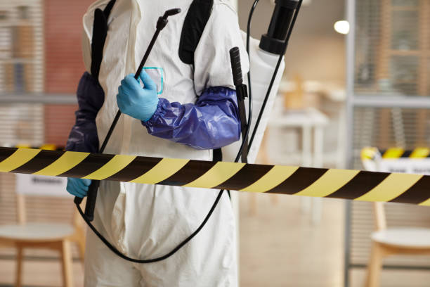 Professional Unattended Death Cleanup technician working in Fayetteville, NC